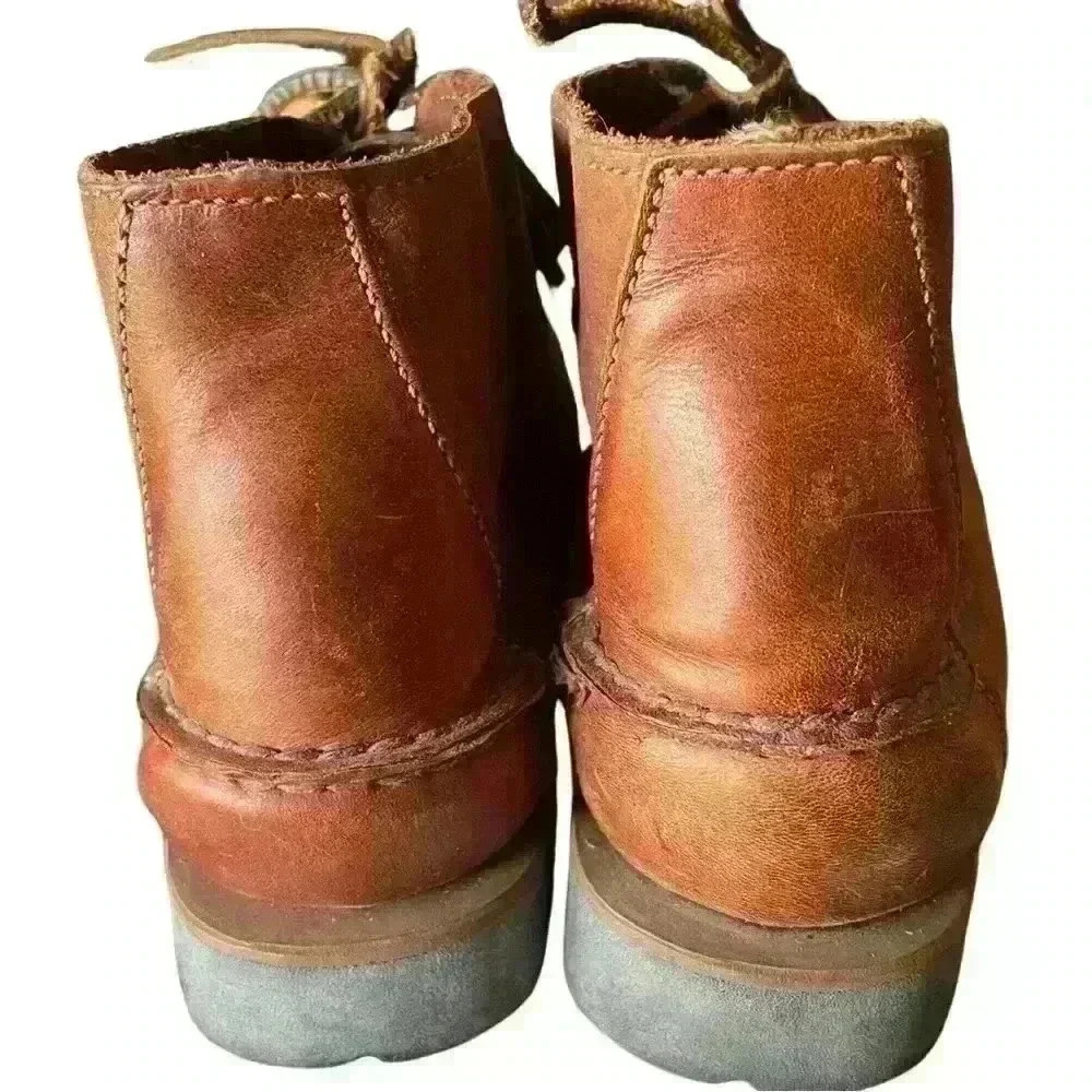 Timberland Chestnut  Coloured Paula Leather Boots - Picture 4 of 8